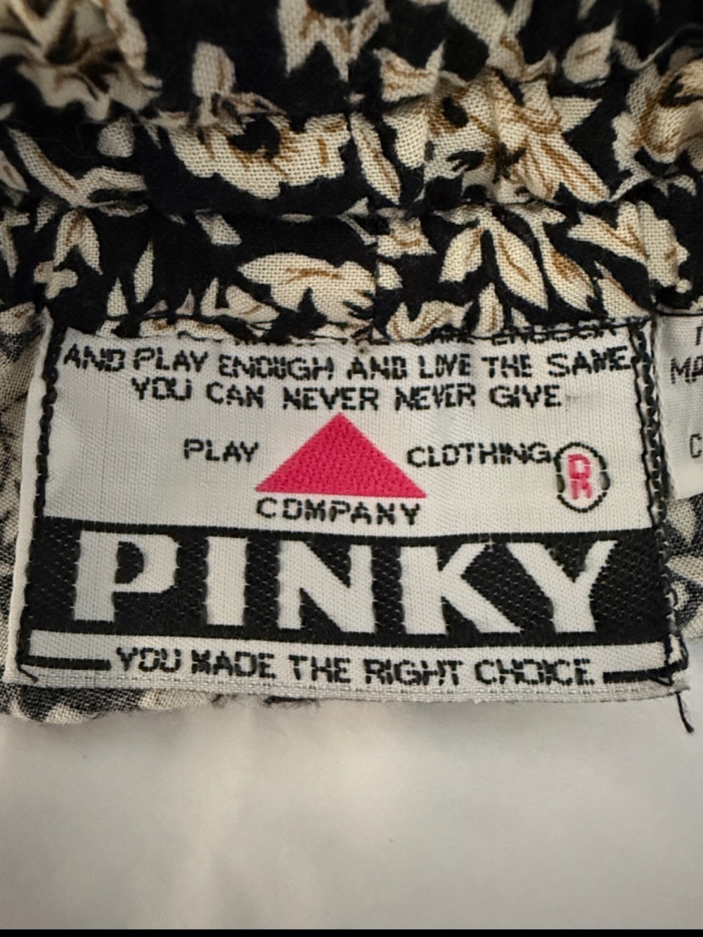 Pinky vintage boho palazzo  pants size medium play clothing company